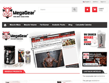 Tablet Screenshot of mega-gear.net